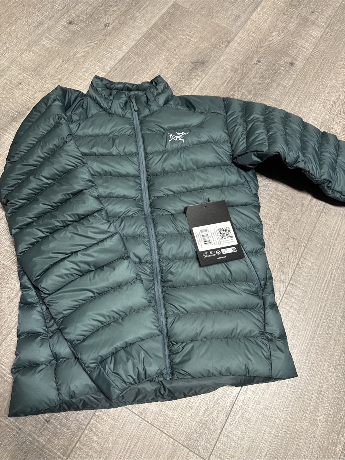 Arc'Teryx Cerio Giacca Insultata Uomo Extra Small Nuova Con Etichette Verde Puffy