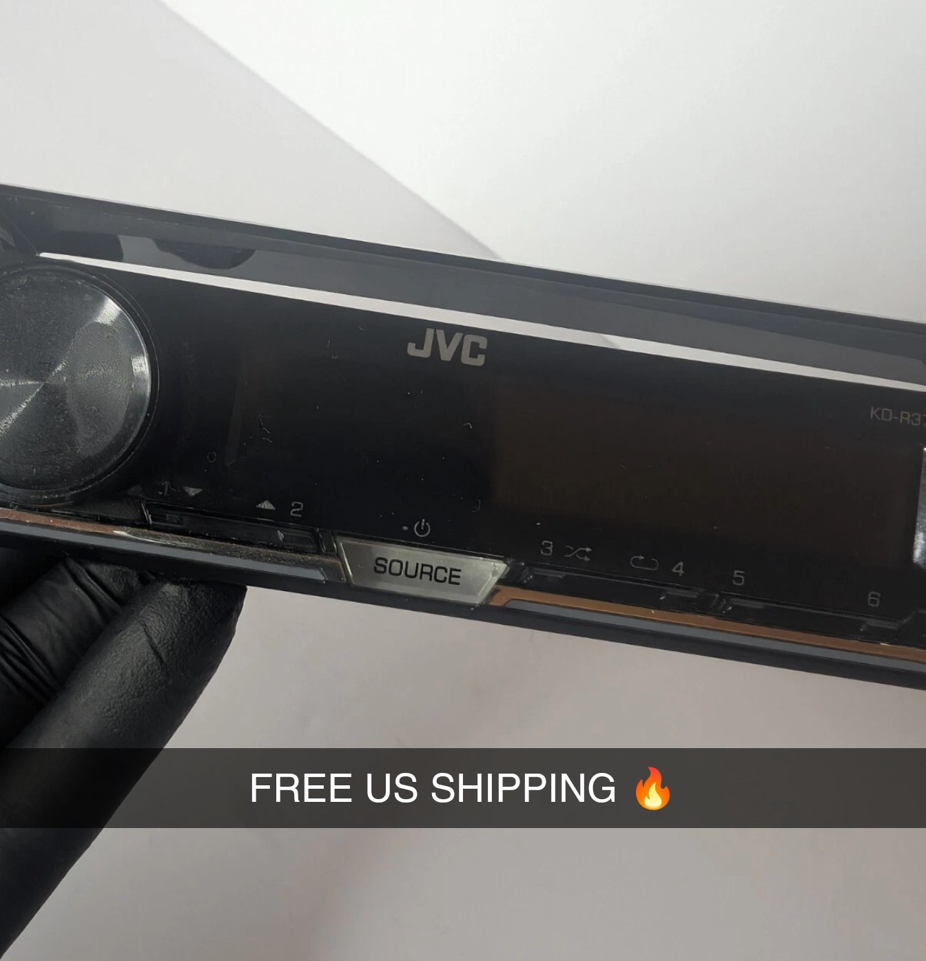 🔥JVC KD-R370 OEM  Car Stereo Detachable  Faceplate Replac