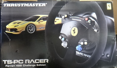 Thrustmaster 2969103 TS-PC Racer Racing Wheel-Black Ferrari 4880 Challenge Edit