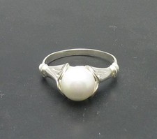 Plain Genuine Sterling Silver Ring Hallmarked...