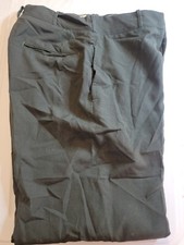 Vintage Military Army Polyester/Wool Tropical Trousers Pants Green AG-344 Type 1