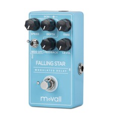 Electric Guitar Movall MP-104 Bass Effect Modulated Delay Falling Star Pedal