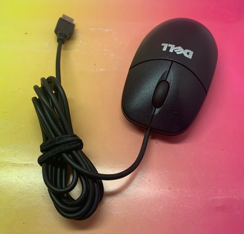 ⚡️ OEM Original DELL USB COMPUTER WIRED MOUSE MODEL# M-UK DEL3 - Picture 4 of 7