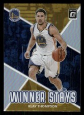 2022-23 Donruss Optic Winner Stays Klay Thompson Golden State Warriors