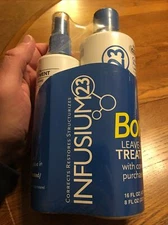 Infusium 23 Shampoo And Conditioner 2 Pack 16oz And 8oz Brand New NOS 2 Bottles