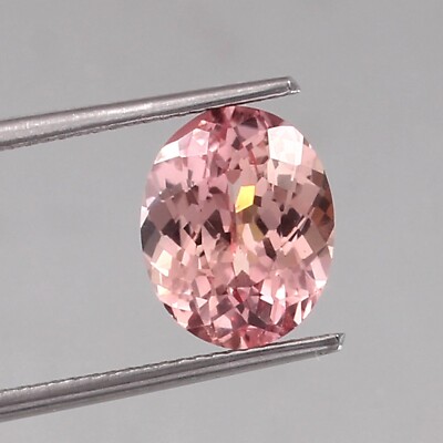 Saphir Padparadscha Naturel De Ceylan - 11,65 Carats - Ovale - Certifié AGSL