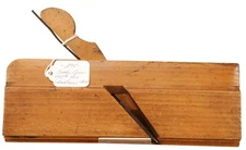Vintage Owasco Tool Co No 105 Wood Rabbet Plane, New York Circa 1875