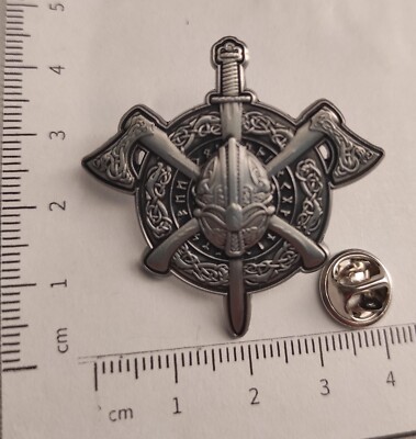 3er Pack: PIN/Anstecker GLORY (Fight for glory, see us in Valhalla)
