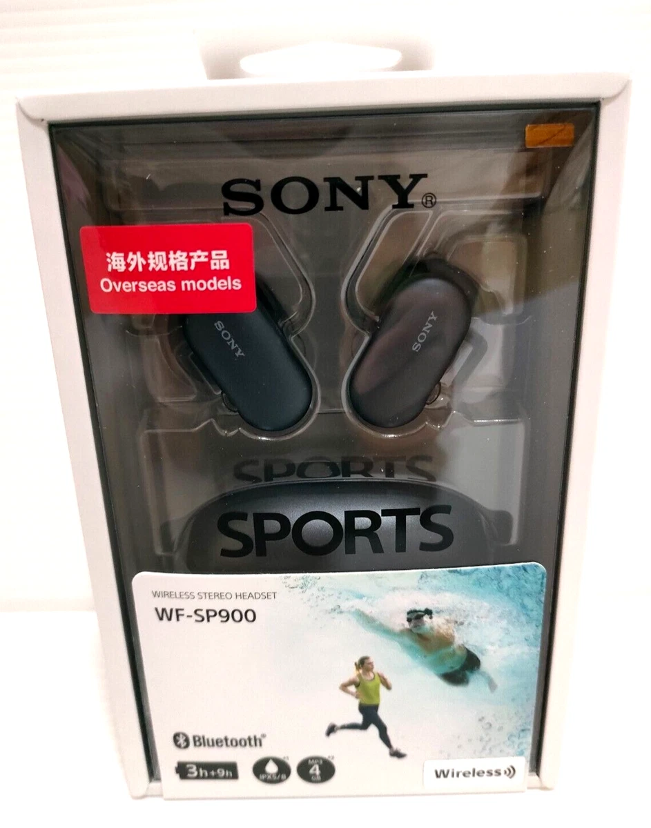 SONY WF-SP900 Completely Wireless Earphone 4GB Memory Built-in Black Gadget