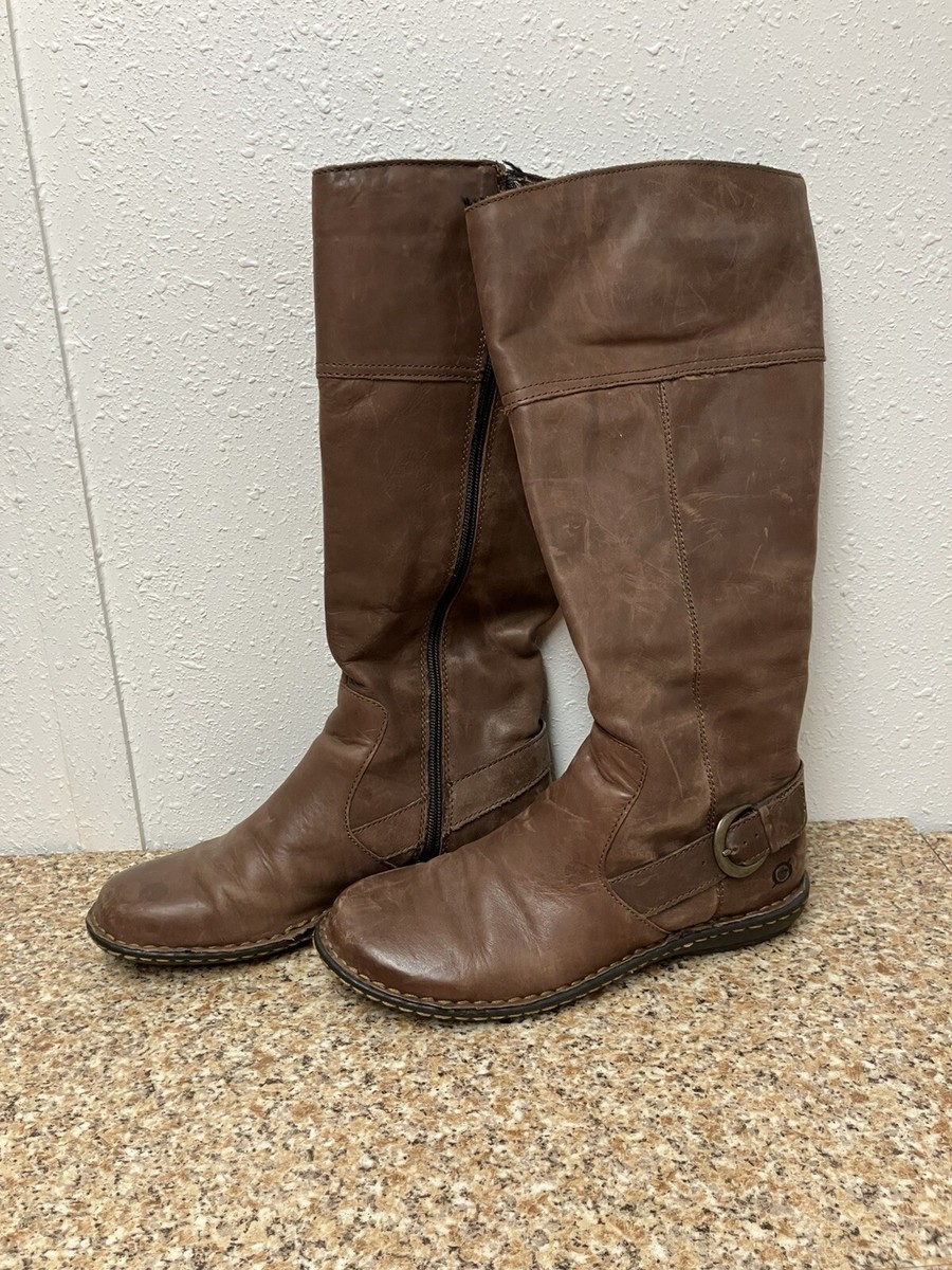 Boot Clearance Born Poly Riding Boot Knee High Born Poly Wide Calf