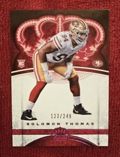 2017 Panini Preferred - Crown Royale Rookies Pink #97 Solomon Thomas /249 (RC)