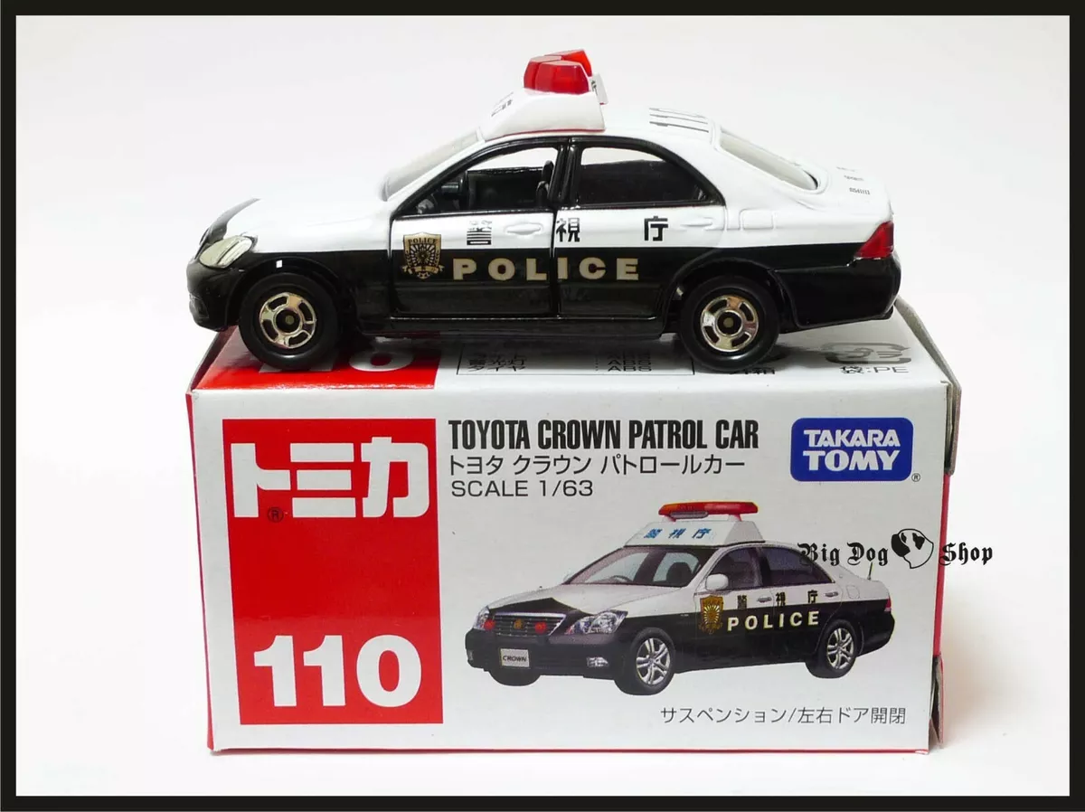TOMICA 110 TOYOTA CROWN PATROL CAR 1/63 POLICE TOMY 2011 NEW A | eBay