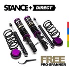 Stance+ Street Coilovers Ford Focus Mk1 Hatchback Saloon inc ST 170 1998-2004