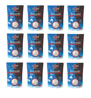 Bigpack: 12 x 270g Shirataki Nudeln MIYATA UDON Nudeln Konjak [12 x 200g ATG]
