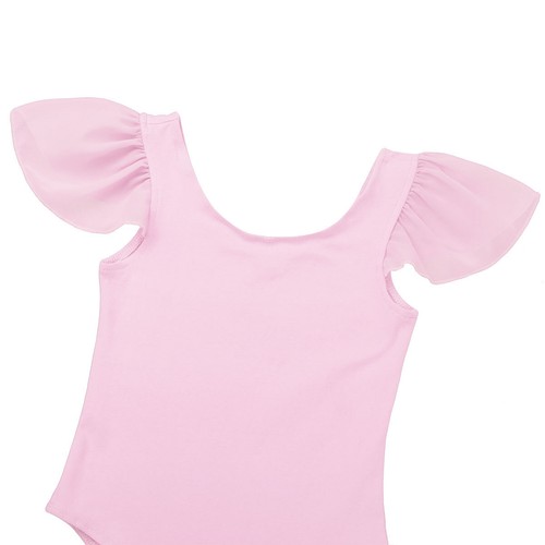 Kids Girl's Bodysuit Ballerina Jumpsuit Sport Dance Leotards Striped Rompers - Picture 66 of 66