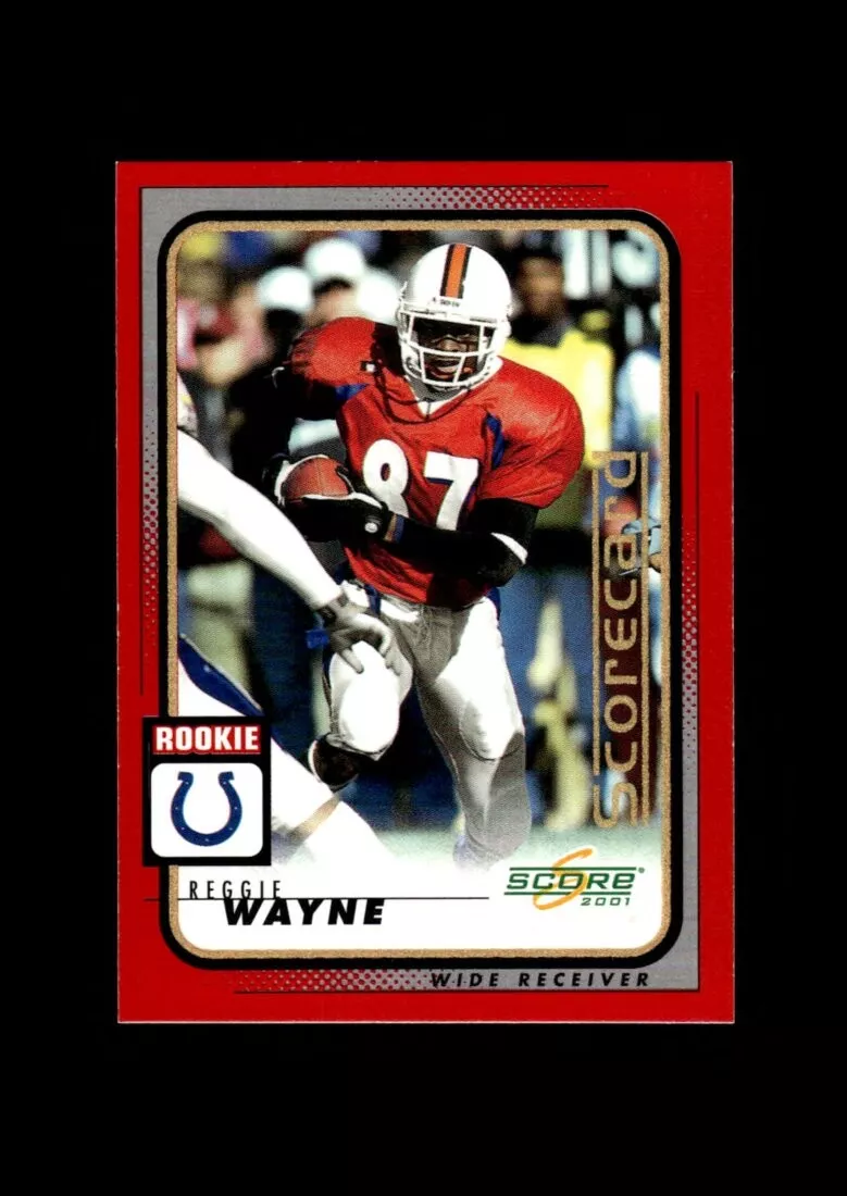 Reggie Wayne trading card