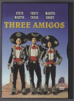 Three Amigos! (DVD, 1986)