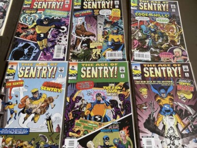 The Age Of Sentry 1,2,3,4,5,6 Complete Marvel Comic Set, Jeff Parker, N/M
