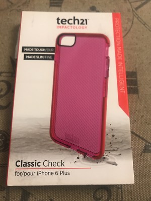 Tech 21 Impactology Classic Check for iPhone 6 Plus / 6s Plus 5.5 Pink