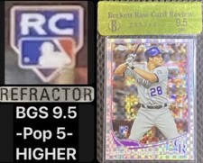 BGS 9.5 2013 Topps Nolan Arenado Chrome XFractor Rookie Refractor RC X-Fractor