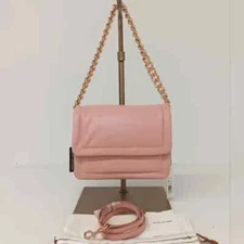 Marc Jacobs The Barcode Pillow Leather Shoulder Handbag - Pink