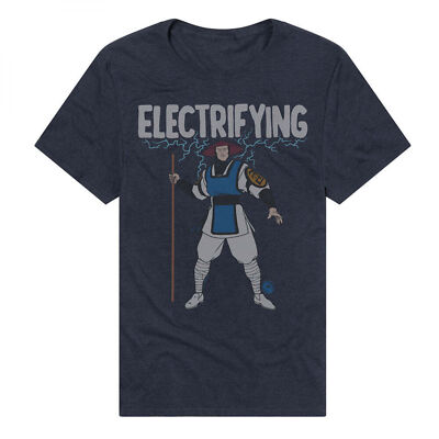 Mortal Kombat Raiden Electrifying T-Shirt Blue