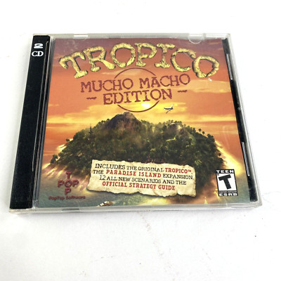 Tropico Mucho Macho Edition PC CD-ROM 2-Disc Windows 98/ME/2000/XP 2002