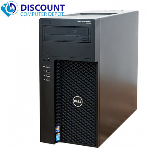 Dell T1700 Precision Computer PC 32GB 2TB HD 512GB SSD Core i3 Windows 10 Pro - Picture 1 of 5