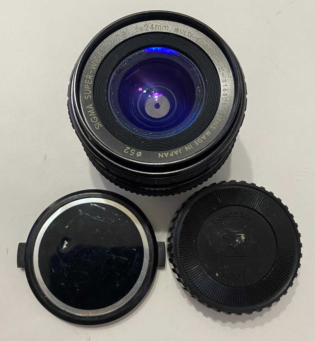 Sigma 24mm/f2.8 Super Wide Macro MF Lens for Contax/Yashica Mount