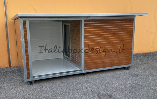 Cuccia per cani esterno coibentata - Foto 4 di 6