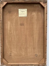 HENRI DE TOULOUSE LAUTREC - FRENCH IMPRESSIONIST OIL CANVAS  - 20 X 28 INCH