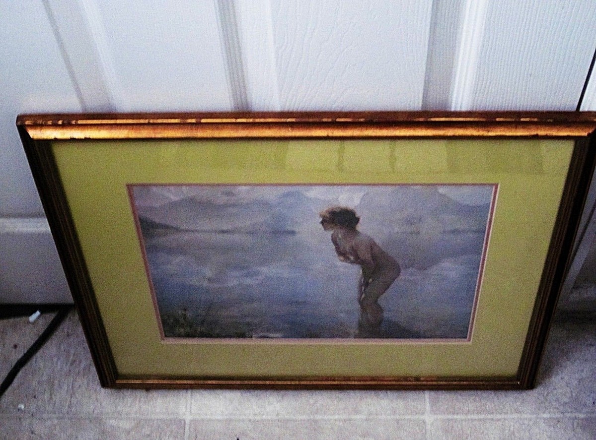 Framed Paul Emile Chabas 