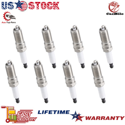 For Chevy Tahoe V8 5.3L 6.2L (2015-2019) ILTR6E11 Iridium Spark Plugs, 8-Pieces
