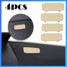 4x Light Beige Car Pillar Airbag Trim Cap For Vw Golf Jetta Gti Cc Tiguan Passat