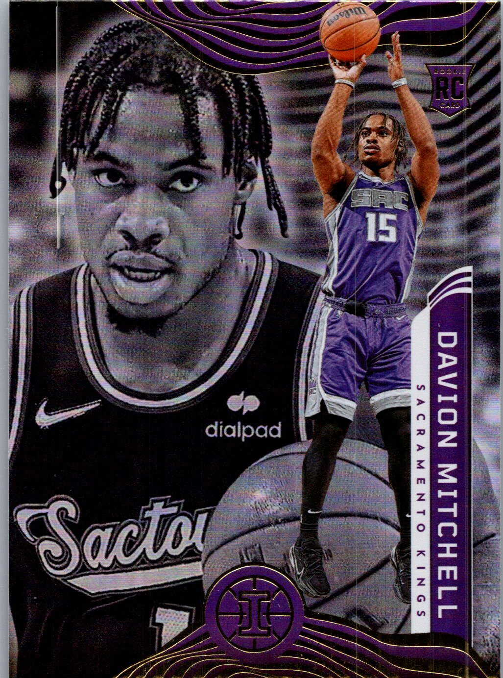 2021-22 Panini Illusions #159 Davion Mitchell