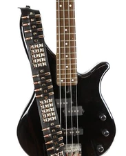 2 1/4" Wide .223 Copper Tip Bullet 1/2" Pyramid Stud Classic Guitar Strap