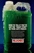 1985 Vintage Print Ad Alugard How To Tell You've Got The Right Stuff Anti-Freeze