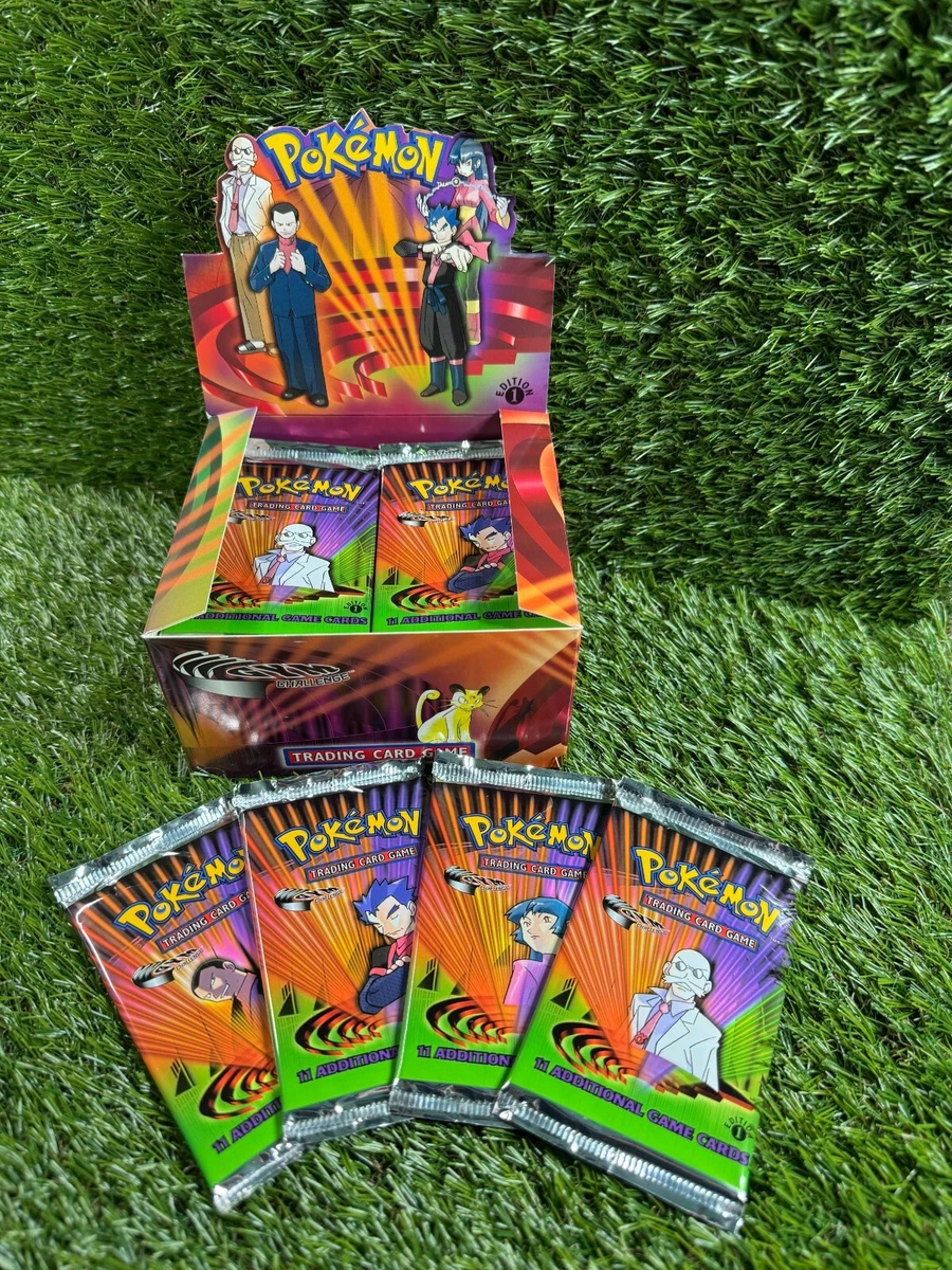 pokemon gym leaders booster box Pokemon TCG: Gym Heroes 1st Edition Booster Pack (Brock) – TBC Games