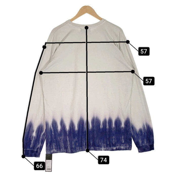 WIND AND SEA 23AW TIE DYE L S TEE LONG SLEEVE T-SHIRT GREY WIND AND SEA 23AW TIE DYE L S TEE LONG SLEEVE T-SHIRT GREY