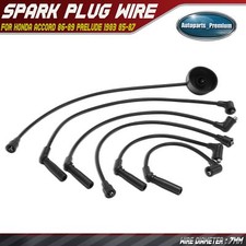 6x Spark Plug Wire Sets For Honda Accord 1986-1989 Prelude 1983 85-87 1.8l 2.0l