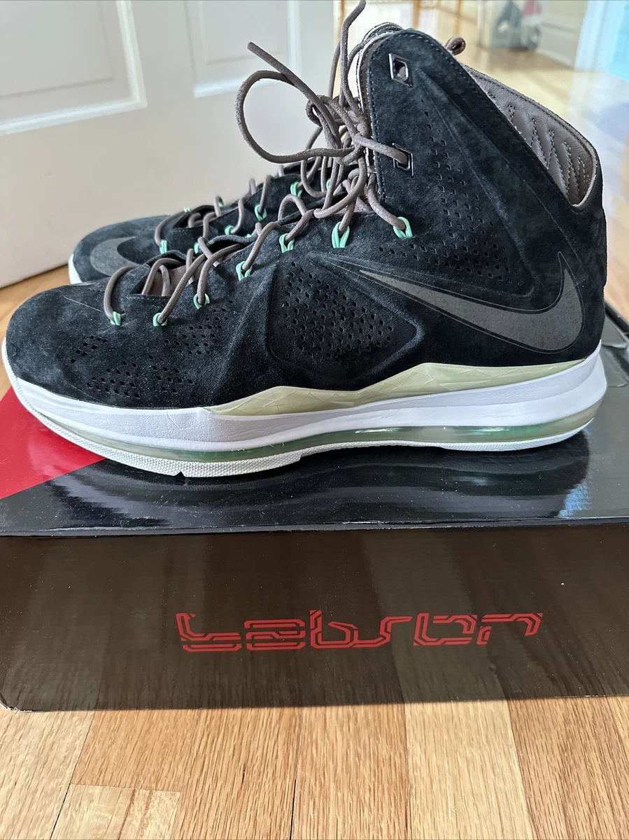 Lebron 10 black suede shop