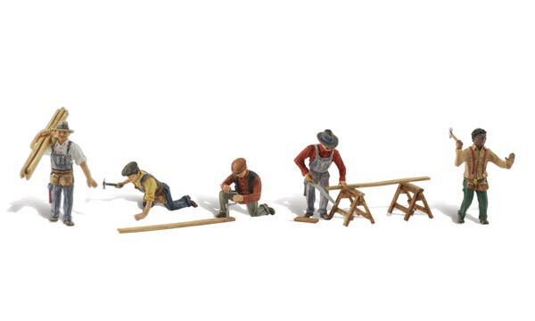 Woodland Scenics Scale H0 / HO 'Carpenters at Work' A1947