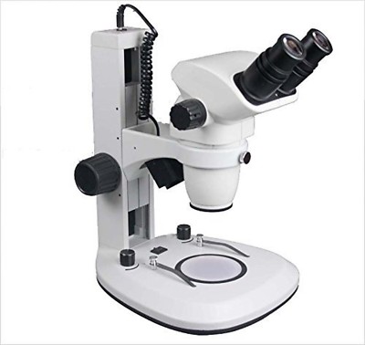 Professional PLAN Stereo Microscope 7× 180× + Top / Bottom LED Lighting