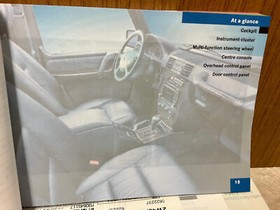 Handbook Manual Instruction Mercedes Benz W463 G320/500 G55 AMG G270/400 CDI Eng