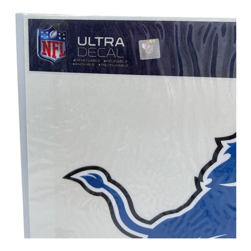 WinCraft Detroit Lions Team Logo Vinyl Sticker Decal Sheet Lot Of 5 - Picture 3 of 5