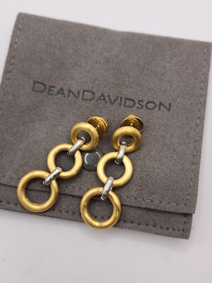 Dean Davidson Gold-linear-triple-drop-earring