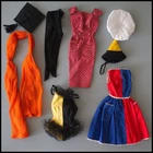 🤩LOT Barbie PAK Sheath Dress Fancy Free Holiday Dance Masquerade Vtg 1960s🎁