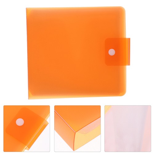 Estuche de almacenamiento de discos portátil de 1 pieza de 12 capacidades contenedor de DVD para almacenamiento en el hogar - Imagen 8 de 12