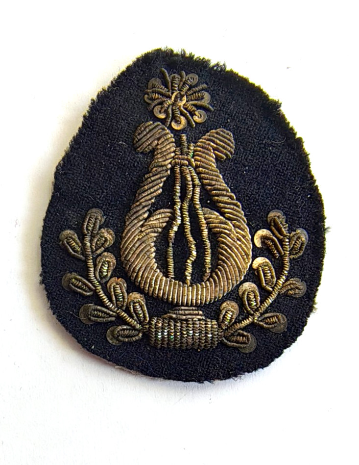 Fregio militare CC Fanfara ? panno canutiglia