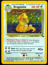 Dragonite Holo #4/62 NM/VLP Fossil Pokemon Card